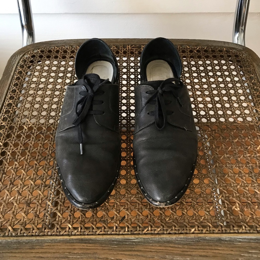 FREDA SALVADOR WIT D’ORSAY OXFORD